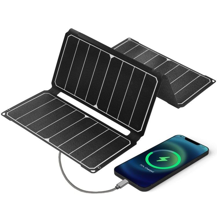 18V 50W monocristallijn zonnepaneel voor mobiele telefoon Draagbaar en veelzijdig ontwerp