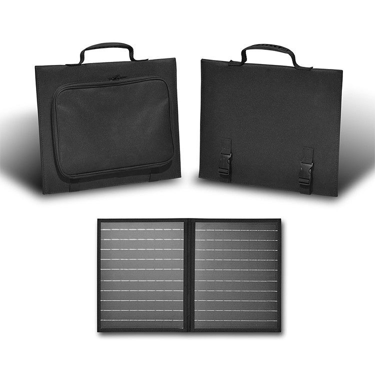 CE/FCC/ROHS/PSE gecertificeerd 40W draagbaar opvouwbaar zonnepaneel mobiele oplader voor kamperen