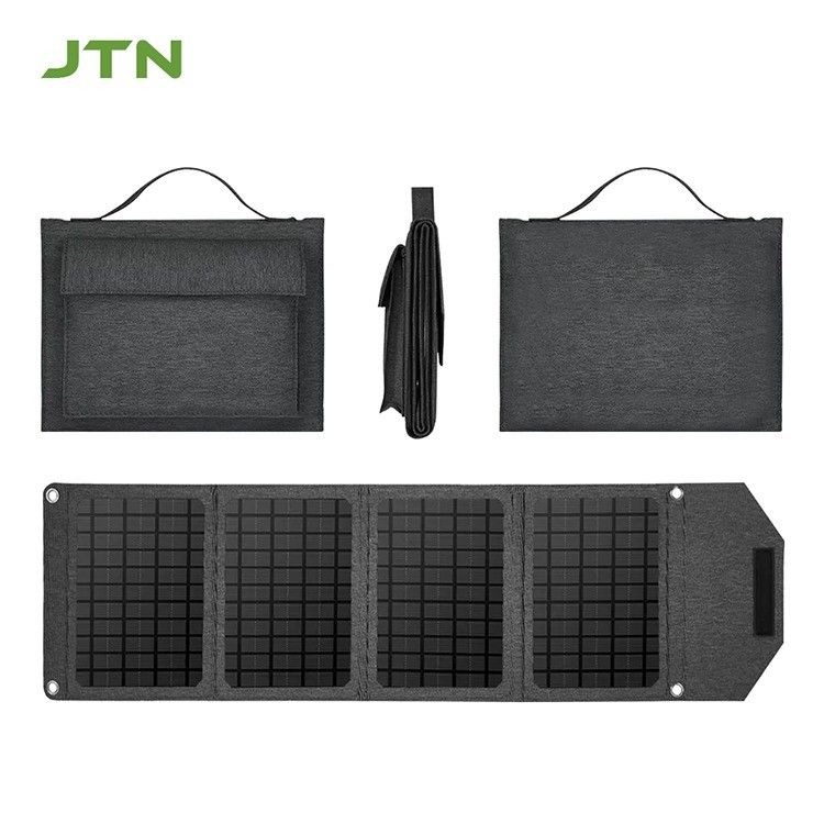 MPPT-technologie Draagbare zonne-oplader 24w Opvouwbaar zonnepaneel voor telefoonopladen