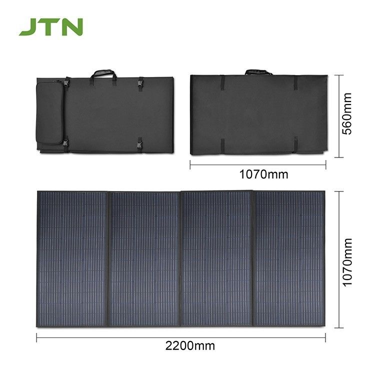 RV Power Station Solar Blanket met 400W opvouwbaar paneel en Type-C/USB-uitgangen