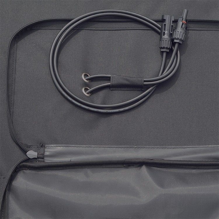 156.75mmx156.75mm Cellen 100W vouwbare zonnezak met MC4 USB-uitgang en draagbaar ontwerp