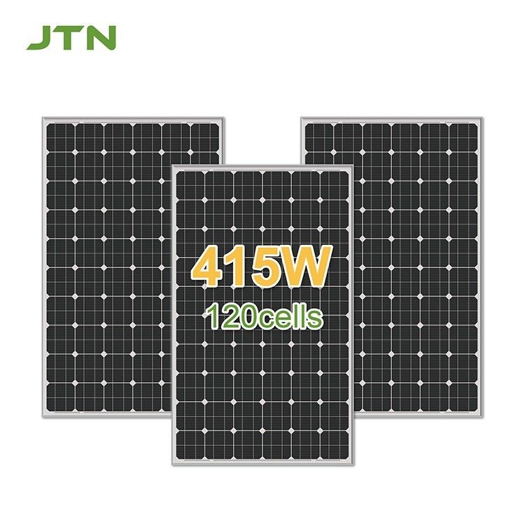 12 jaar vakmanschap 415Wp zonnepaneel voor aanpassing logo print en thuis energie