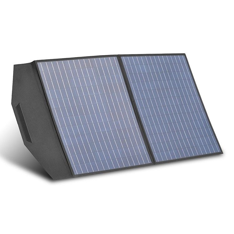 156.75mmx156.75mm Cell Size PET Monocrystalline Solar Foldable Panel 100w voor mobiele telefoon