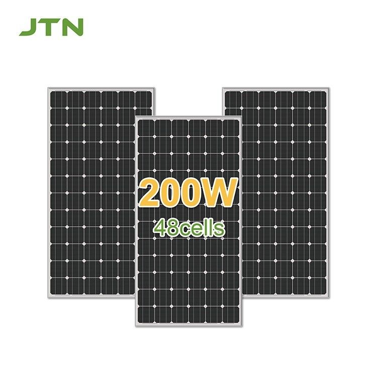 2kg JTN 72 cellen 36V Mono 125*125mm 150W 200W zonnepaneel voor thuiscommercieel systeem