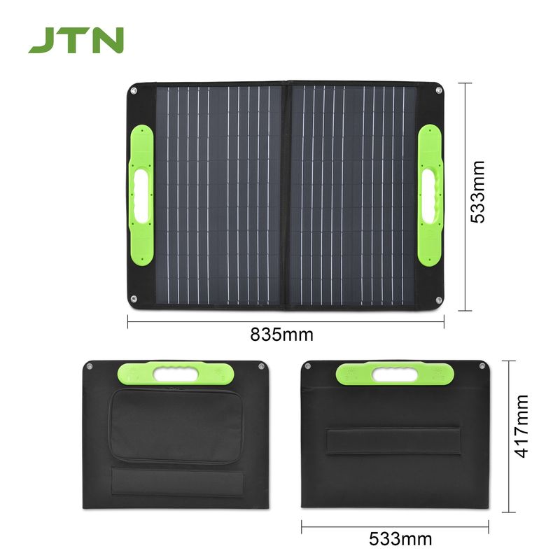 Camping vouwbaar zonnepaneel PET USB 3.0 40w 50w 60w 80w 18v draagbaar vouwbaar zonnepaneel