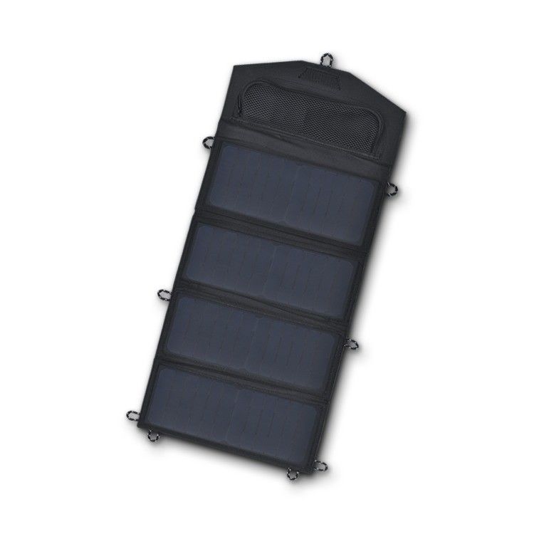 Gratis logo afdruk 28W draagbaar zonnepaneel voor campingboot en off-grid toepassingen