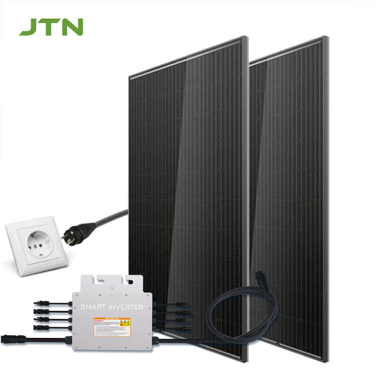 400wp 600wp 800wp Plug and Play Balkon Zonnestelsel 230v Uitgang voor makkelijke dakmontage