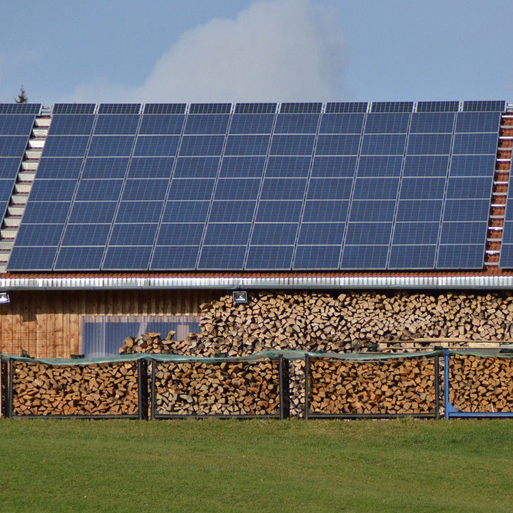 400w zwart zonnepaneel 210mm fotovoltaïsche cellen voor woningen