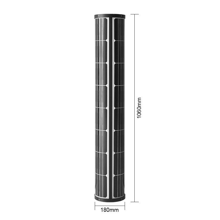 Nieuwste zonne-energieproduct 100w zonne-energie zonneglasbuizen voor straatlamp